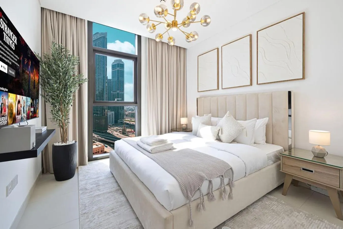 Apartment Modern Comfort - Views In Prime Downtown - 2Br 6 Guests Dubai United Arab Emirates